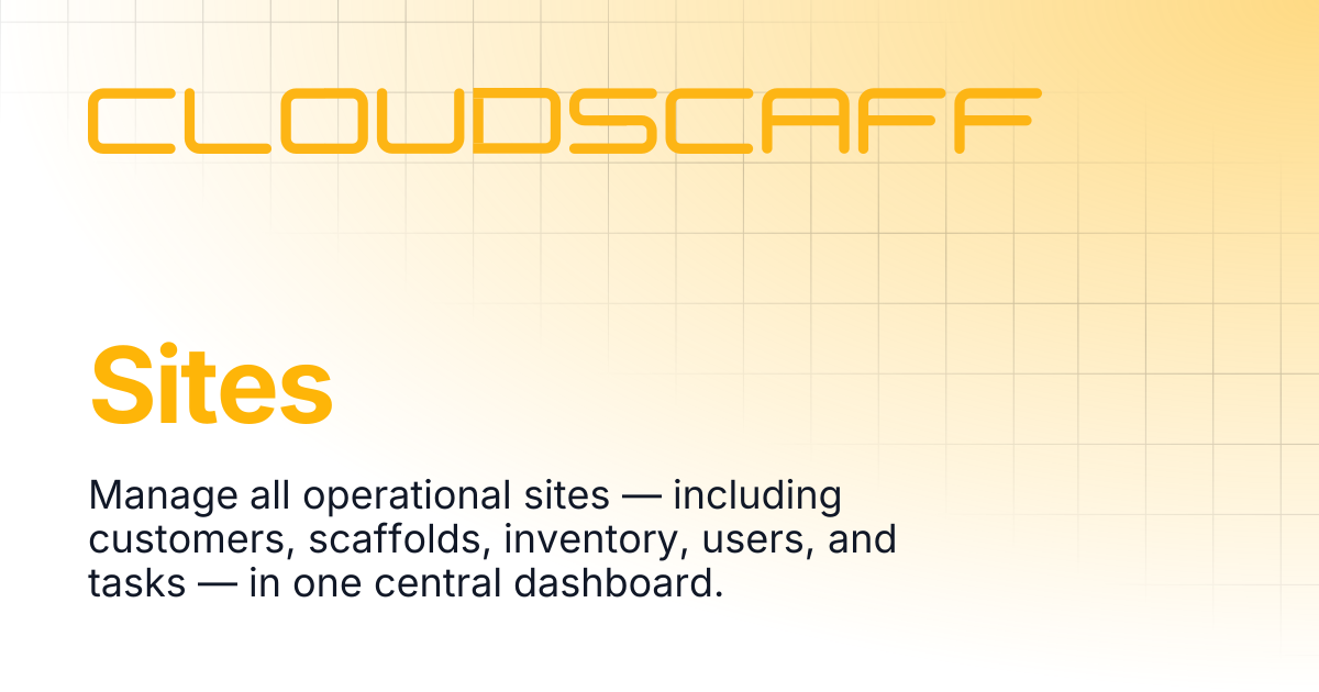 Sites | Cloudscaff LLC Docs